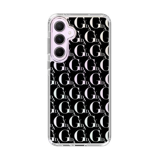 Slim Protection Case［ GYDA - Monogram - Black ］