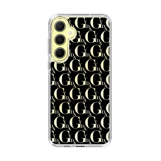 Slim Protection Case［ GYDA - Monogram - Black ］