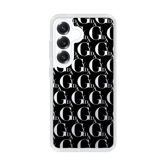 Slim Protection Case［ GYDA - Monogram - Black ］
