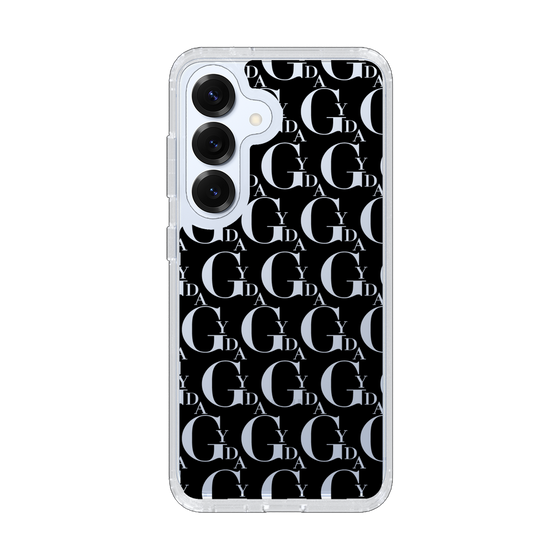 Slim Protection Case［ GYDA - Monogram - Black ］