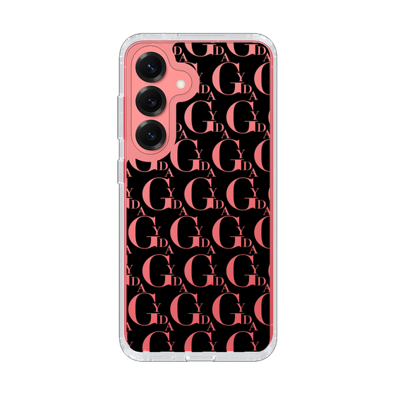 Slim Protection Case［ GYDA - Monogram - Black ］