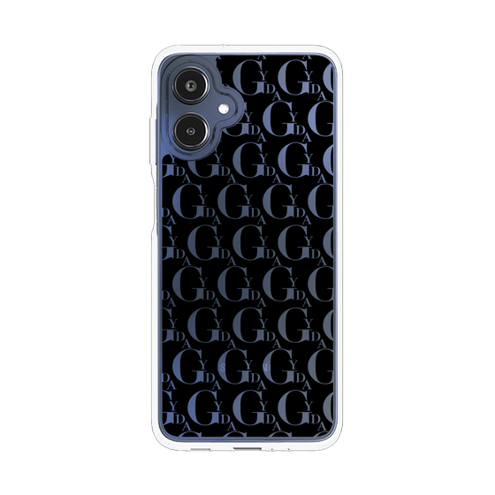 Slim Protection Case［ GYDA - Monogram - Black ］