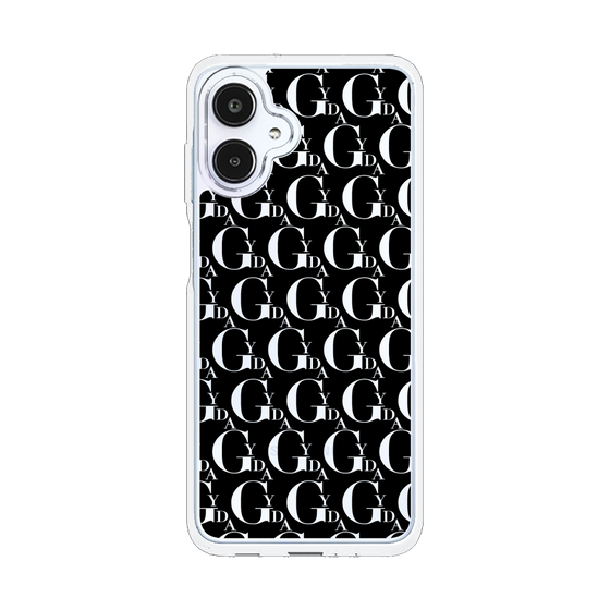 Slim Protection Case［ GYDA - Monogram - Black ］