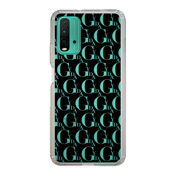 Slim Protection Case［ GYDA - Monogram - Black ］