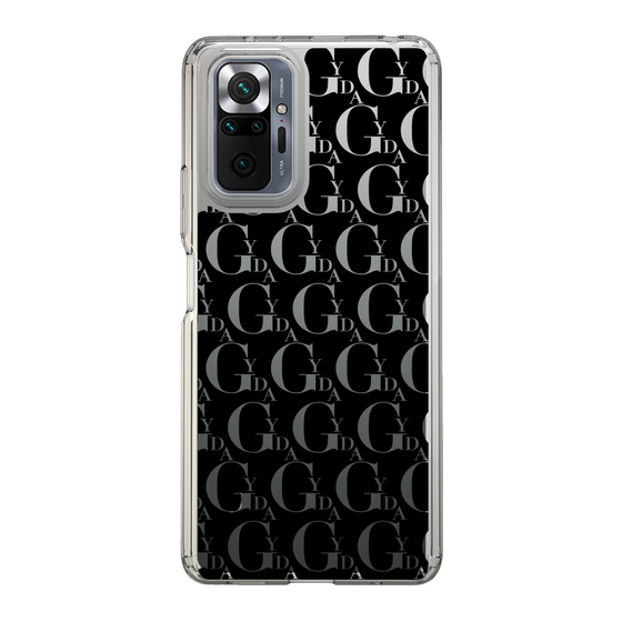 Slim Protection Case［ GYDA - Monogram - Black ］