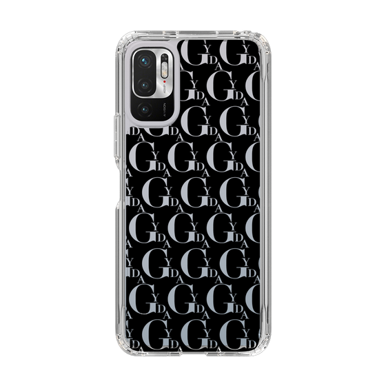 Slim Protection Case［ GYDA - Monogram - Black ］
