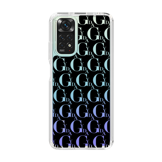 Slim Protection Case［ GYDA - Monogram - Black ］