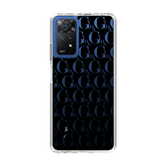 Slim Protection Case［ GYDA - Monogram - Black ］