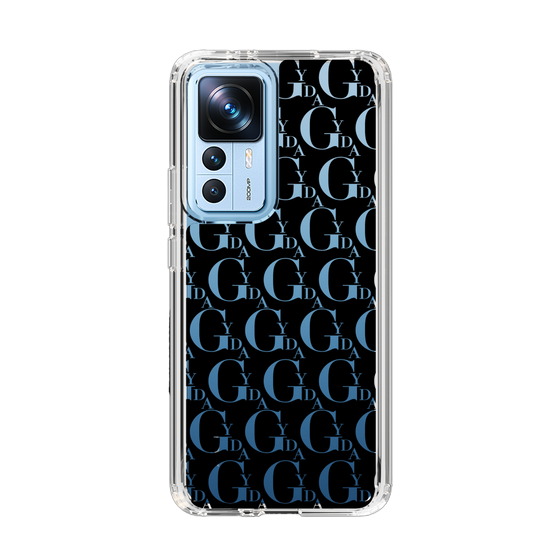 Slim Protection Case［ GYDA - Monogram - Black ］