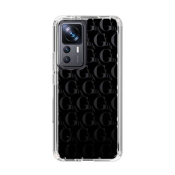 Slim Protection Case［ GYDA - Monogram - Black ］