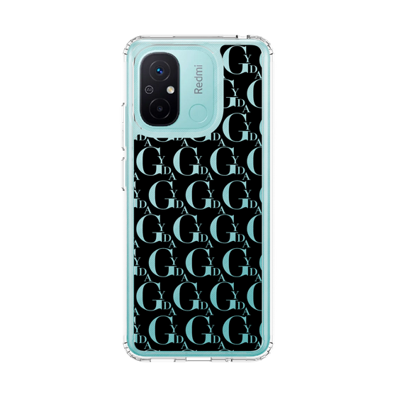 Slim Protection Case［ GYDA - Monogram - Black ］