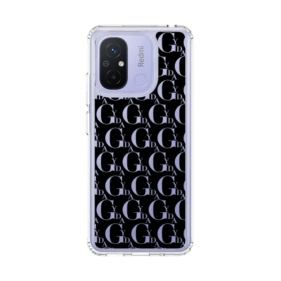 Slim Protection Case［ GYDA - Monogram - Black ］