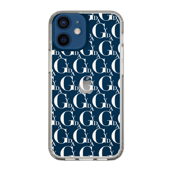 Slim Protection Case［ GYDA - Monogram - White ］