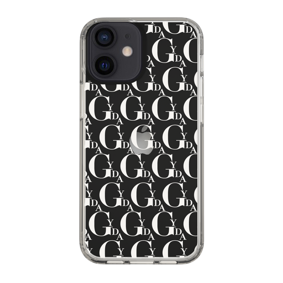 Slim Protection Case［ GYDA - Monogram - White ］