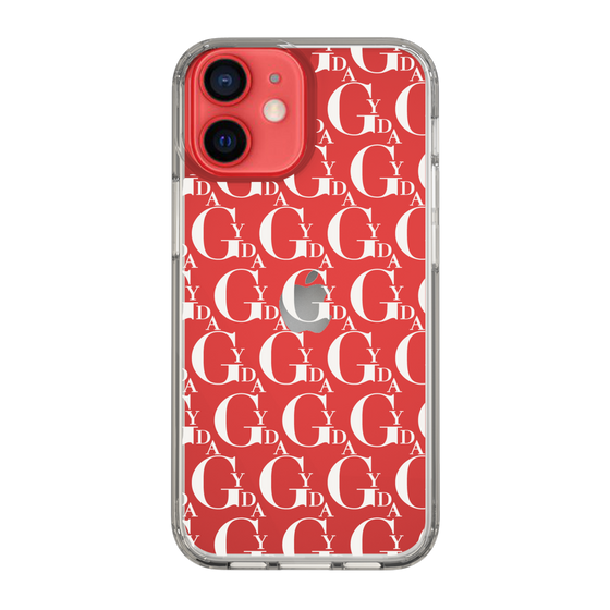 Slim Protection Case［ GYDA - Monogram - White ］