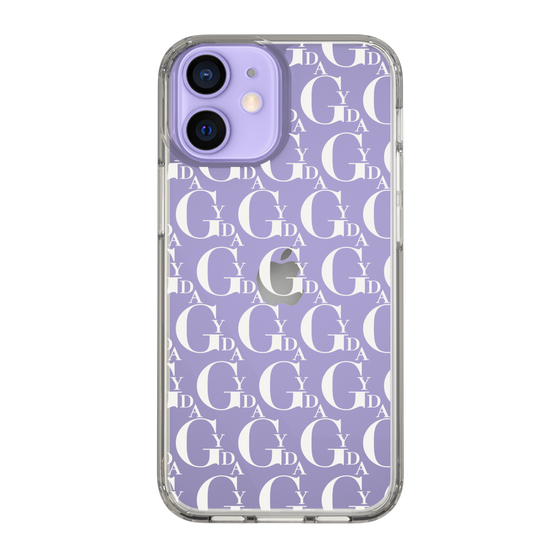 Slim Protection Case［ GYDA - Monogram - White ］