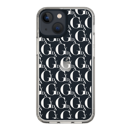 Slim Protection Case［ GYDA - Monogram - White ］