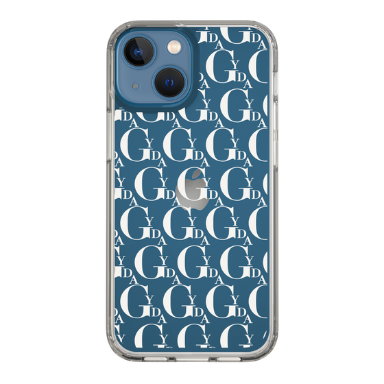 Slim Protection Case［ GYDA - Monogram - White ］