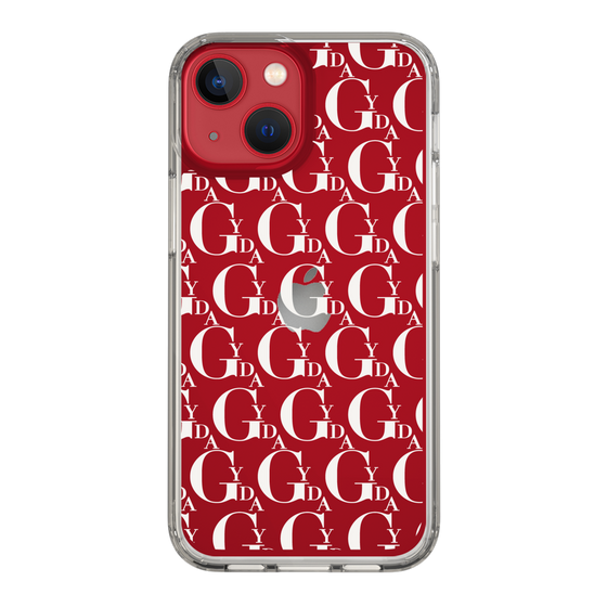 Slim Protection Case［ GYDA - Monogram - White ］