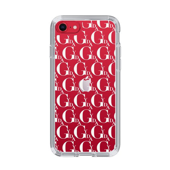 Slim Protection Case［ GYDA - Monogram - White ］