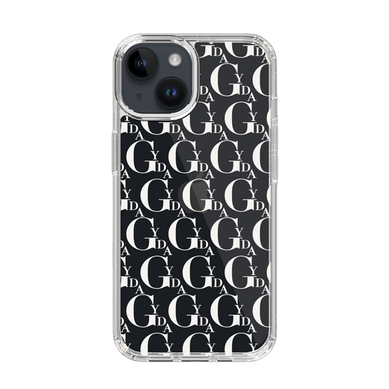 Slim Protection Case［ GYDA - Monogram - White ］