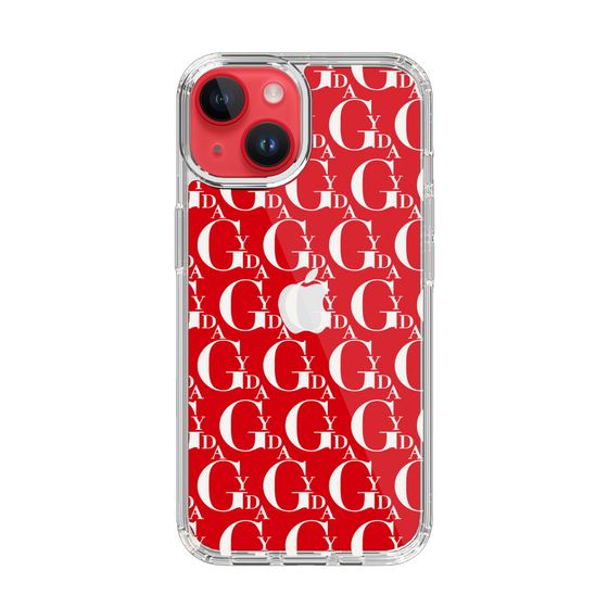 Slim Protection Case［ GYDA - Monogram - White ］