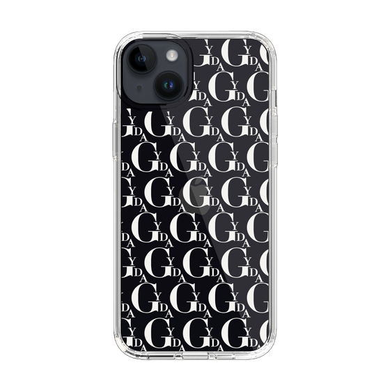 Slim Protection Case［ GYDA - Monogram - White ］
