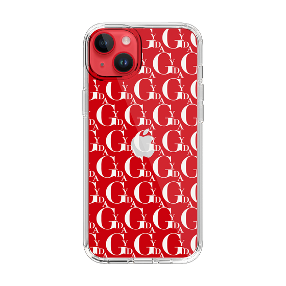 Slim Protection Case［ GYDA - Monogram - White ］