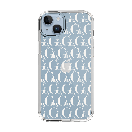 Slim Protection Case［ GYDA - Monogram - White ］