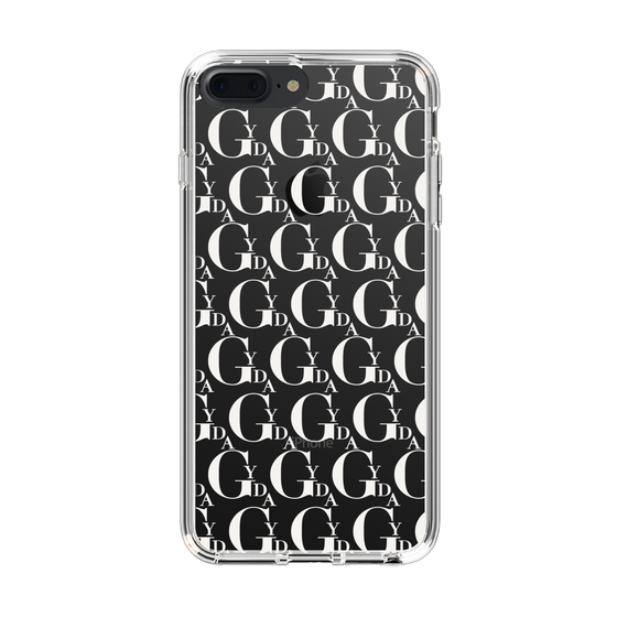 Slim Protection Case［ GYDA - Monogram - White ］