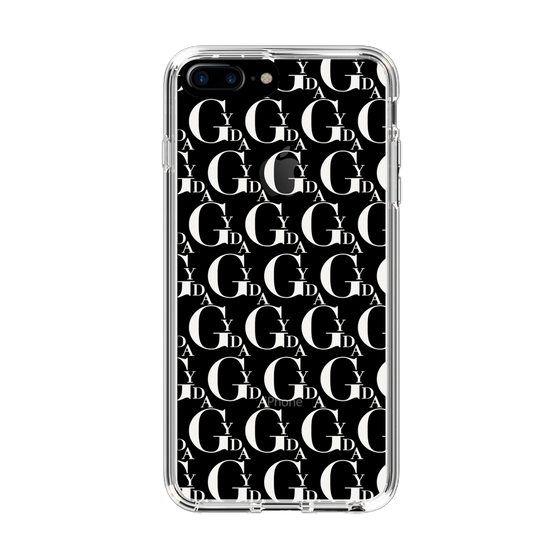 Slim Protection Case［ GYDA - Monogram - White ］