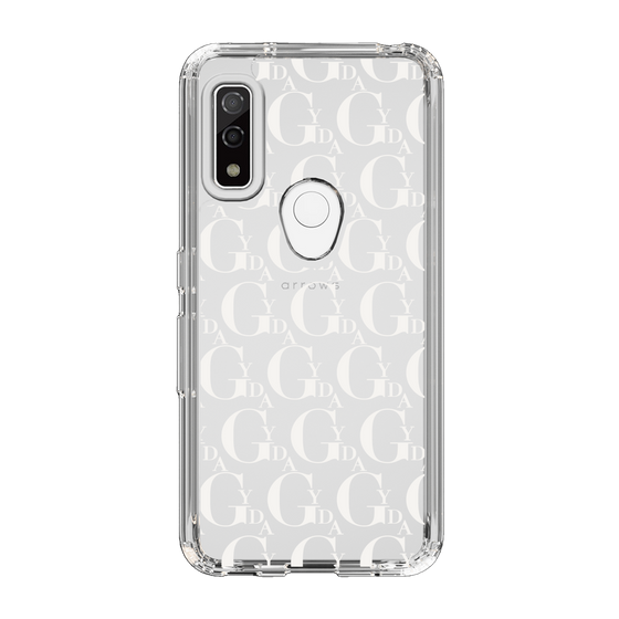 Slim Protection Case［ GYDA - Monogram - White ］