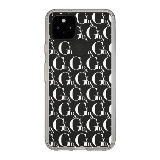 Slim Protection Case［ GYDA - Monogram - White ］