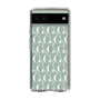 Slim Protection Case［ GYDA - Monogram - White ］