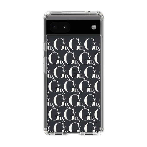 Slim Protection Case［ GYDA - Monogram - White ］