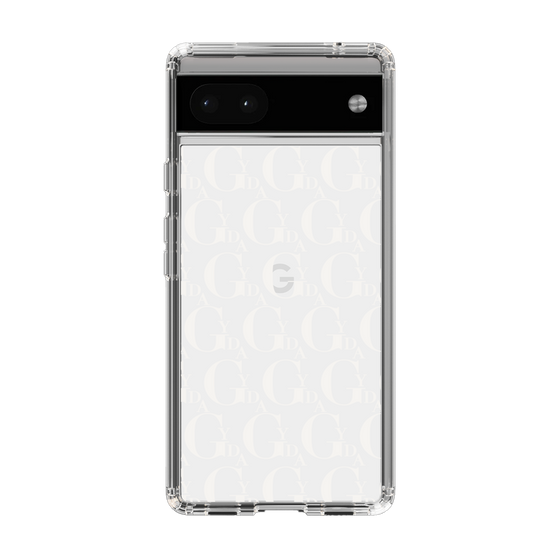 Slim Protection Case［ GYDA - Monogram - White ］