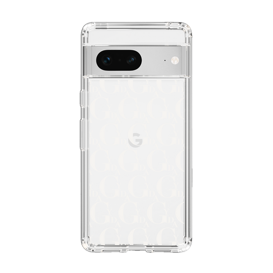 Slim Protection Case［ GYDA - Monogram - White ］