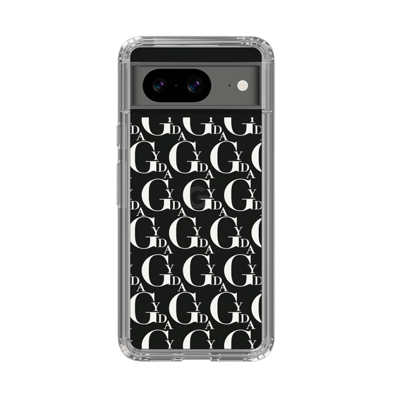 Slim Protection Case［ GYDA - Monogram - White ］