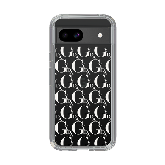 Slim Protection Case［ GYDA - Monogram - White ］