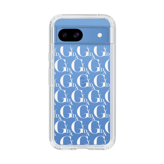Slim Protection Case［ GYDA - Monogram - White ］