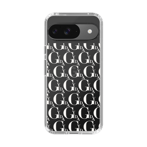 Slim Protection Case［ GYDA - Monogram - White ］