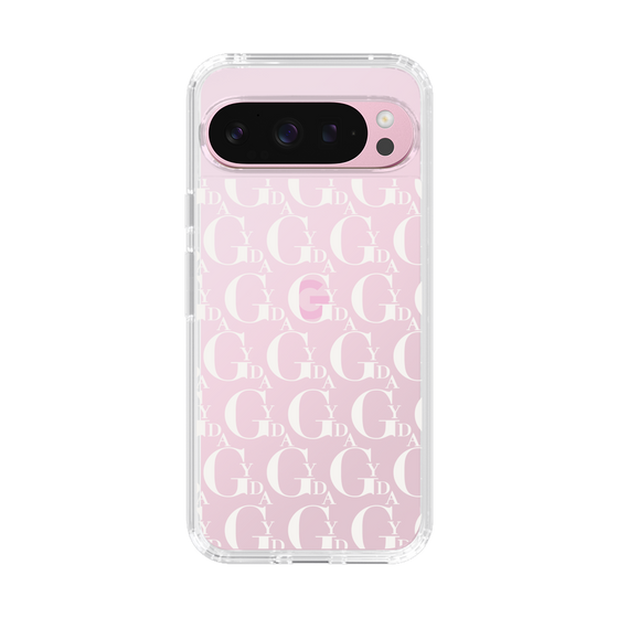 Slim Protection Case［ GYDA - Monogram - White ］