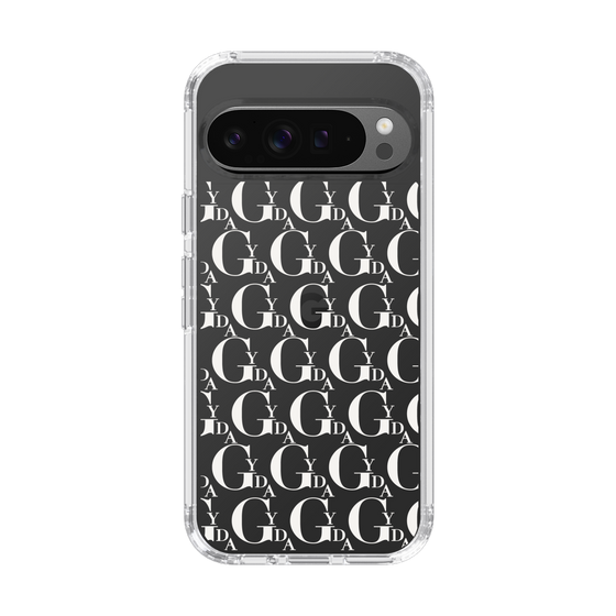 Slim Protection Case［ GYDA - Monogram - White ］