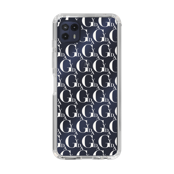 Slim Protection Case［ GYDA - Monogram - White ］