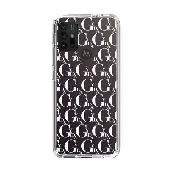 Slim Protection Case［ GYDA - Monogram - White ］