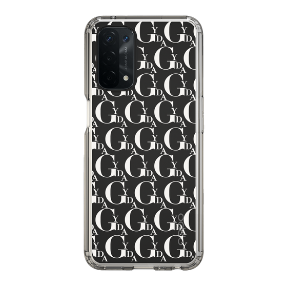 Slim Protection Case［ GYDA - Monogram - White ］