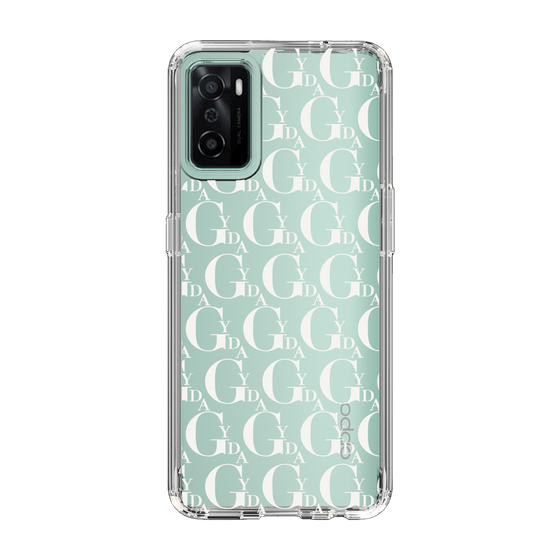 Slim Protection Case［ GYDA - Monogram - White ］