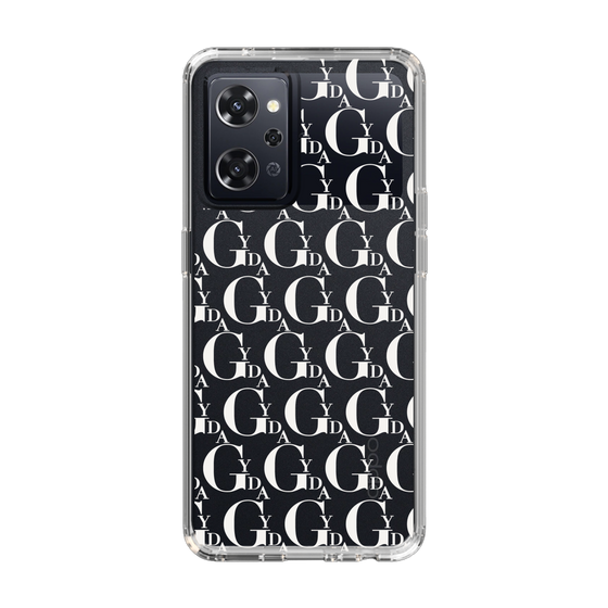 Slim Protection Case［ GYDA - Monogram - White ］