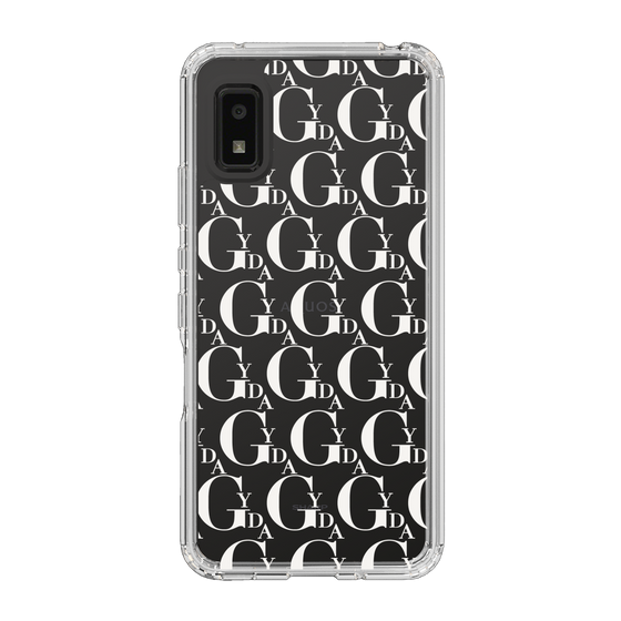 Slim Protection Case［ GYDA - Monogram - White ］