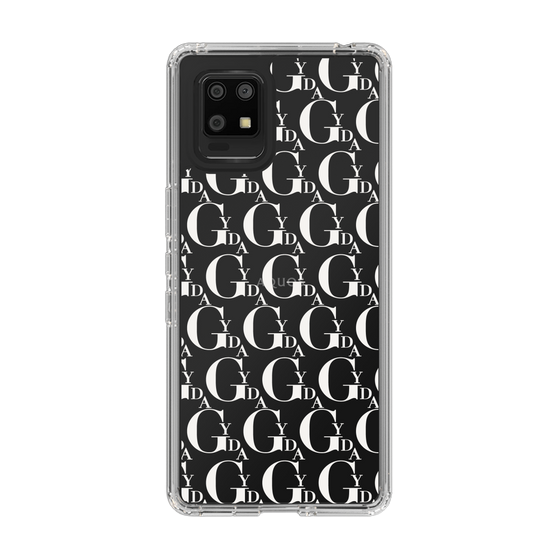 Slim Protection Case［ GYDA - Monogram - White ］